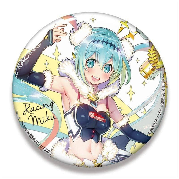 [New] Hatsune Miku Racing Ver.2018 Big Can Badge Super Sonico Collaboration Ver. 1 1 / Gift Release Date: Around December 2018
