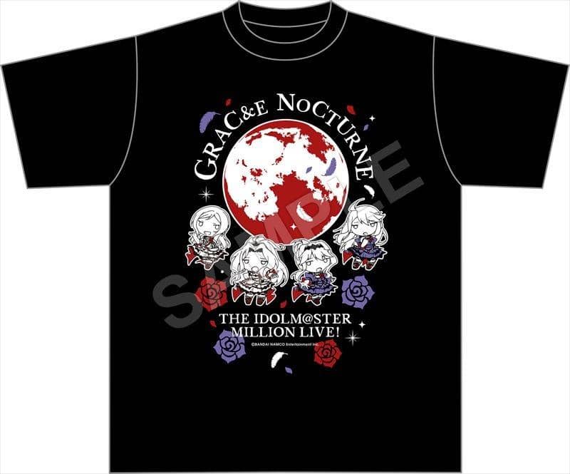 【新品】ちまドル アイドルマスター ミリオンライブ! Tシャツ 夜想令嬢 -GRAC&E NOCTURNE- / Phat! 発売日:2019年10月頃