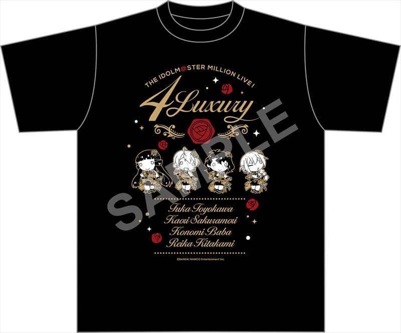 【新品】ちまドル アイドルマスター ミリオンライブ! Tシャツ 4 Luxury / Phat! 発売日:2019年10月頃