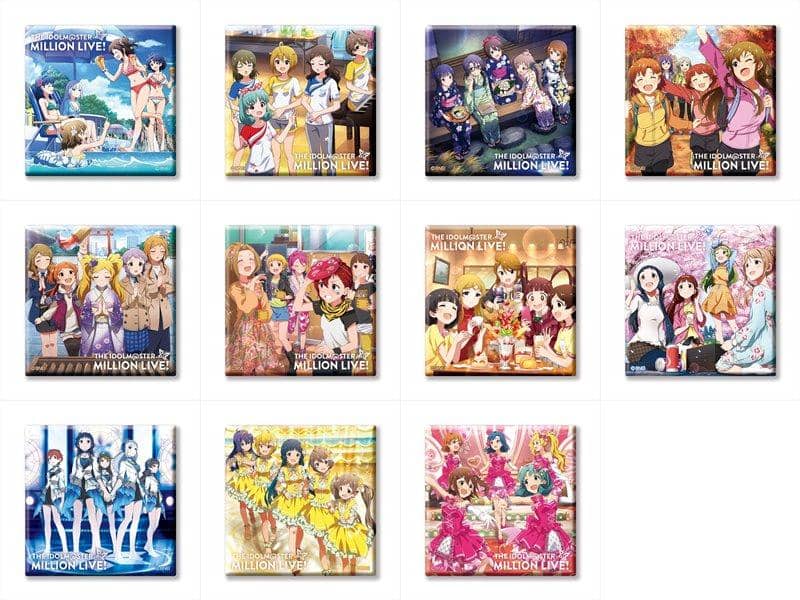 [New Product] The Idolmaster Million Live! Trading CD Jacket Can Badge 1BOX / Gift Release Date: Around October 2019
