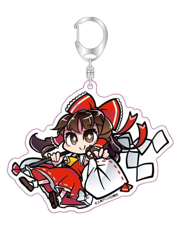 【New Product】'Touhou Project' Die-cut Acrylic Keychain 1 Hakurei Reimu / Bellfine Release Date: Around June 2018