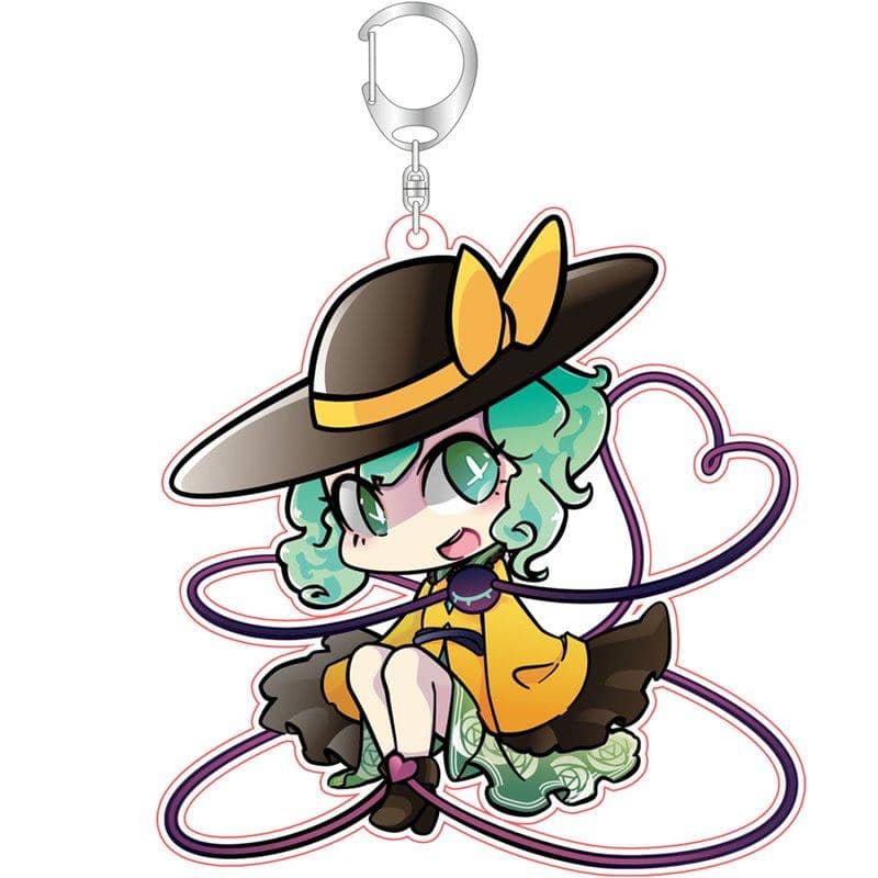 【New Product】'Touhou Project' Die-cut Acrylic Keychain 6 Koishi Komeiji / Bellfine Release Date: Around February 2019