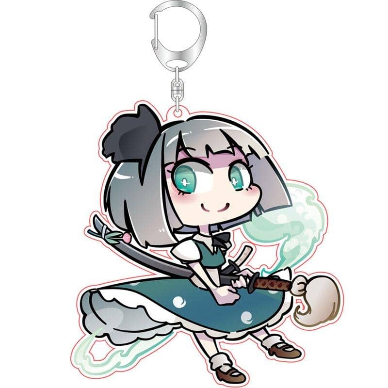【New Product】'Touhou Project' Die-cut Acrylic Keychain 8 Youmu Konpaku / Bellfine Release Date: Around February 2019
