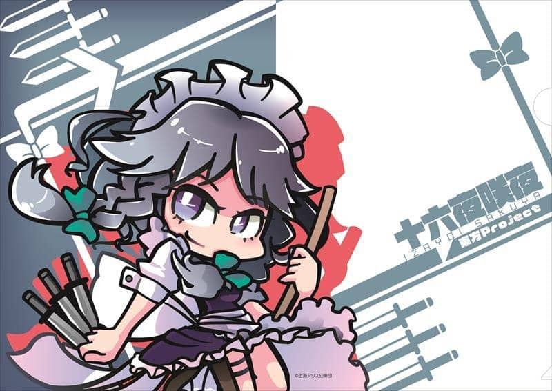 【New Product】Touhou Project Clear File 4. Sakuya Izayoi / Bellfine Release Date: Around April 2019