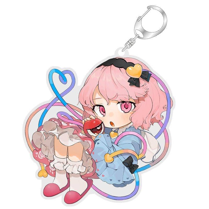 [新]东方Project Chai Chara亚克力钥匙扣Satori Komeiji（复制品）/ Bell Fine发售日期：2021年4月左右