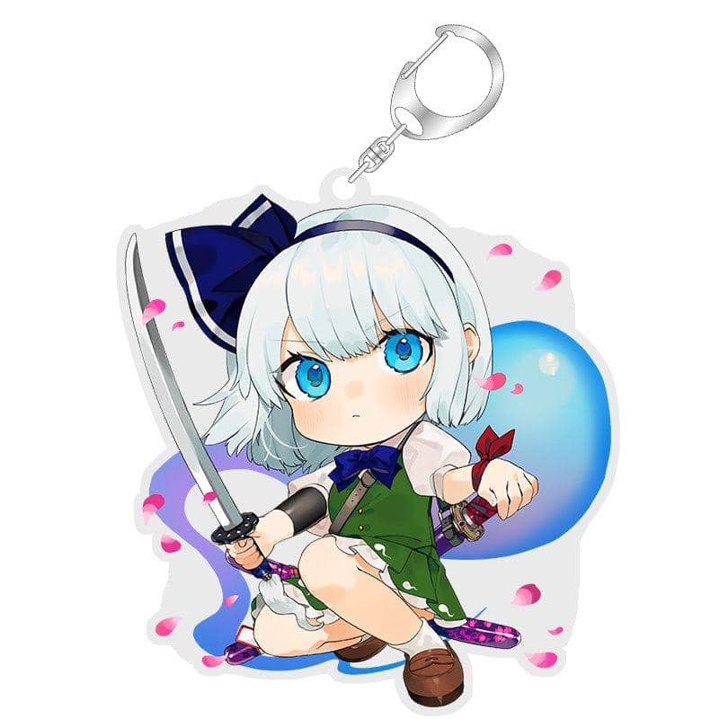 [新]东方 Project Chai Chara 亚克力钥匙扣 Youmu Konpaku（复制品）/ Bell Fine 发售日期：2021 年 4 月左右