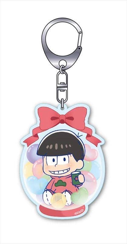 【新品】ぷりっしゅ おそ松さん 壓克力鑰匙圈 禮物氣球版 おそ松 / エクスレア 預計到貨時間：2016年03月左右