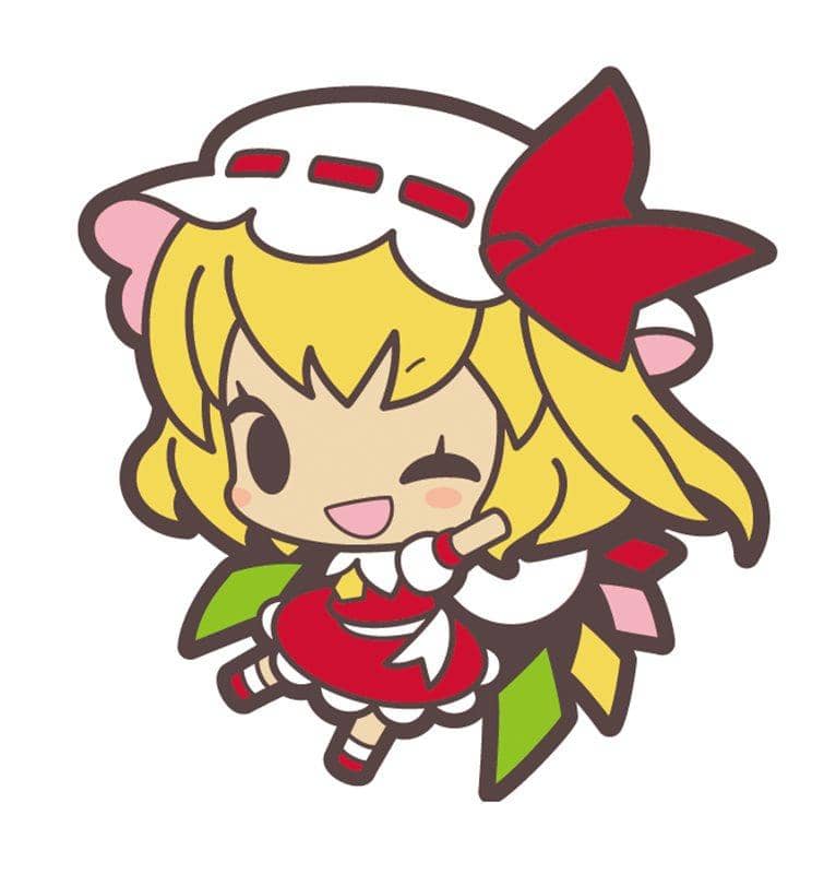 [New Product] Touhou Pop Rubber Collection. Flandre Scarlet / Akiba Hobby / Izanagi Corporation Release Date: 2014-04-30