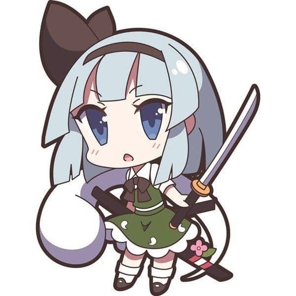 [新] 东方 Project 亚克力钥匙扣 Yuruto 东方 12 妖梦魂白 / Akiba Hobby / Izanagi Co., Ltd. 预计到货时间：2017 年 10 月左右