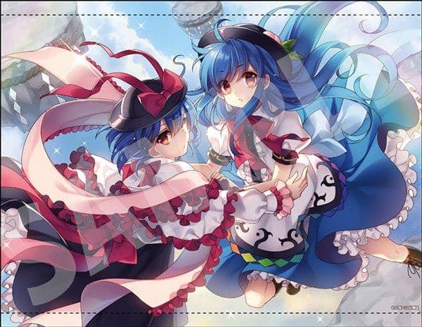 新品】東方Project B2タペストリー 9 天子&衣玖 illust.まさる.jp