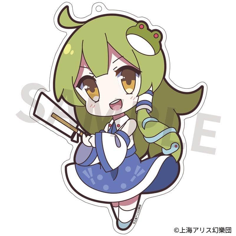 [新] 东方 Project 亚克力钥匙扣 Yurutto 东方 35 早苗 Tofuya / Akiba Hobby / Izanagi Co., Ltd. 预计到货时间：2017 年 10 月左右