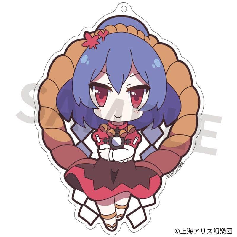 [新] 东方Project 亚克力钥匙扣 Yuruto 东方 36 加奈子 八坂 / 秋叶模型 / 伊邪那岐株式会社 预计到货时间：2017 年 10 月左右
