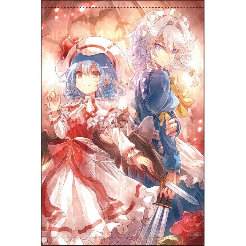 [New Product] Touhou Project B2 Tapestry 14 Remilia & Sakuya illust. 60 pieces / Akiba Hobby / Izanagi Corporation Expected Arrival: Around December 2017