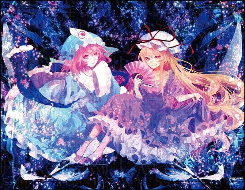 [New] Touhou Project B2 Tapestry 17 Purple & Yuyuko illust.mirimo / Akiba Hobby / Izanagi Co., Ltd. Scheduled arrival: Around December 2017