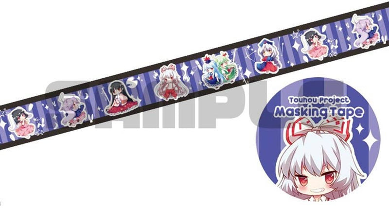 [New Product] Touhou Project Masking Tape 3 Imperishable Night illust. mirimo / Akiba Hobby / Izanagi Corporation Release Date: Around April 2018