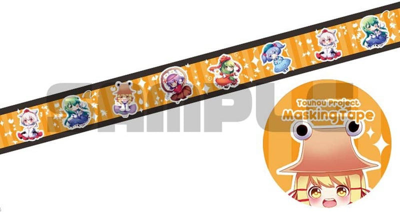 [New Product] Touhou Project Masking Tape 4: Mountain of Faith illust. mirimo / Akiba Hobby / Izanagi Corporation Release Date: Around April 2018