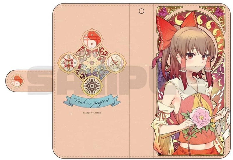 【新品】東方Project 手帳型スマホケース 1 博麗霊夢 / アキバホビー／株式会社イザナギ 発売日:2019年02月頃
