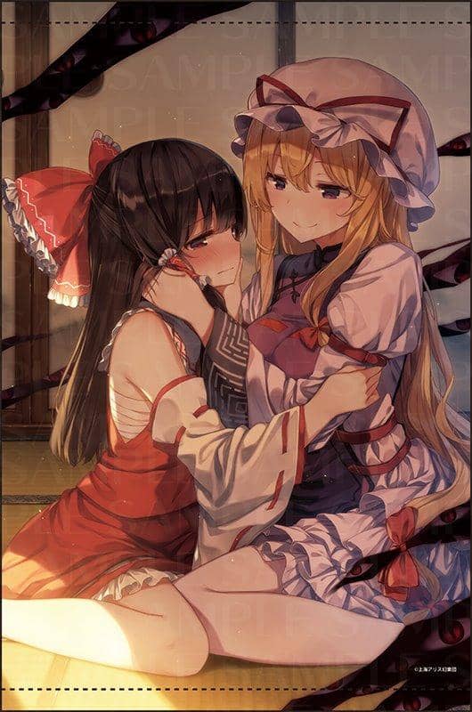 [新]东方Project B2 Tapestry 20灵梦＆紫咲illust.shnva / Akiba Hobby / Izanagi Co., Ltd.发售日期：2018年4月左右