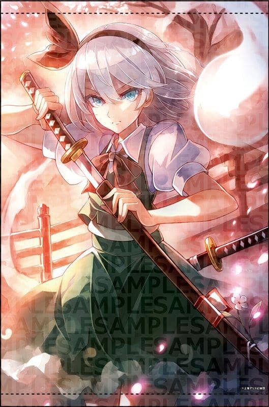 【新品】東方Project B2タペストリー 21 魂魄妖夢 illust.60枚 / アキバホビー／株式会社イザナギ 発売日:2018年06月頃