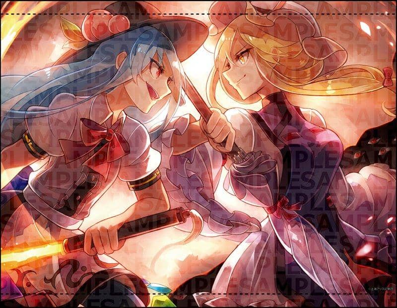 【新品】東方Project B2タペストリー 24 天子＆紫 illust.60枚 / アキバホビー／株式会社イザナギ 発売日:2018年07月頃