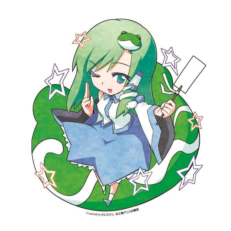 【新品】東方Project ステッカー （早苗） / 博麗神社社務所 発売日:2018年05月06日