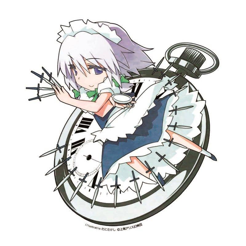 [New] Touhou Project Sticker (Sakuya) / Hakurei Shrine Office Release Date: May 06, 2018