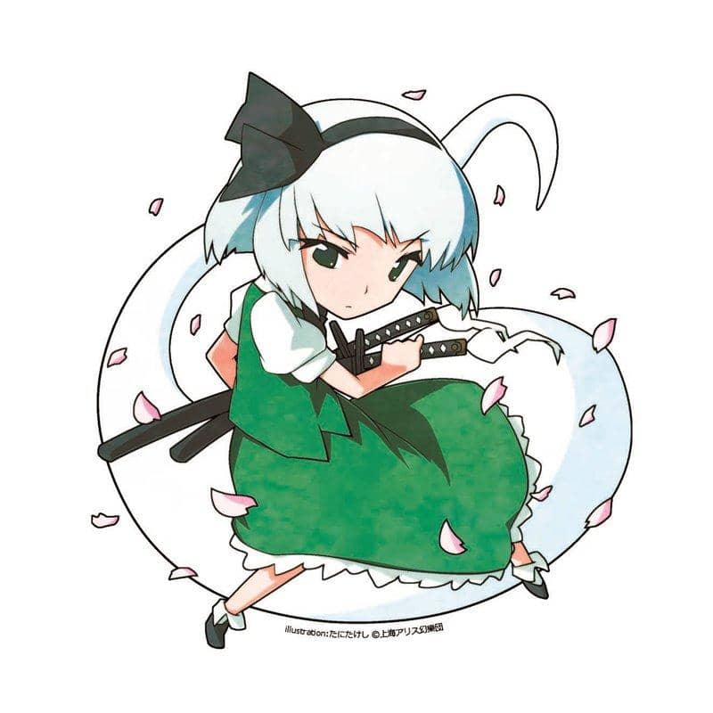 [新]东方Project贴纸（Youmu）/博丽神社办公室发布日期：2018年5月6日