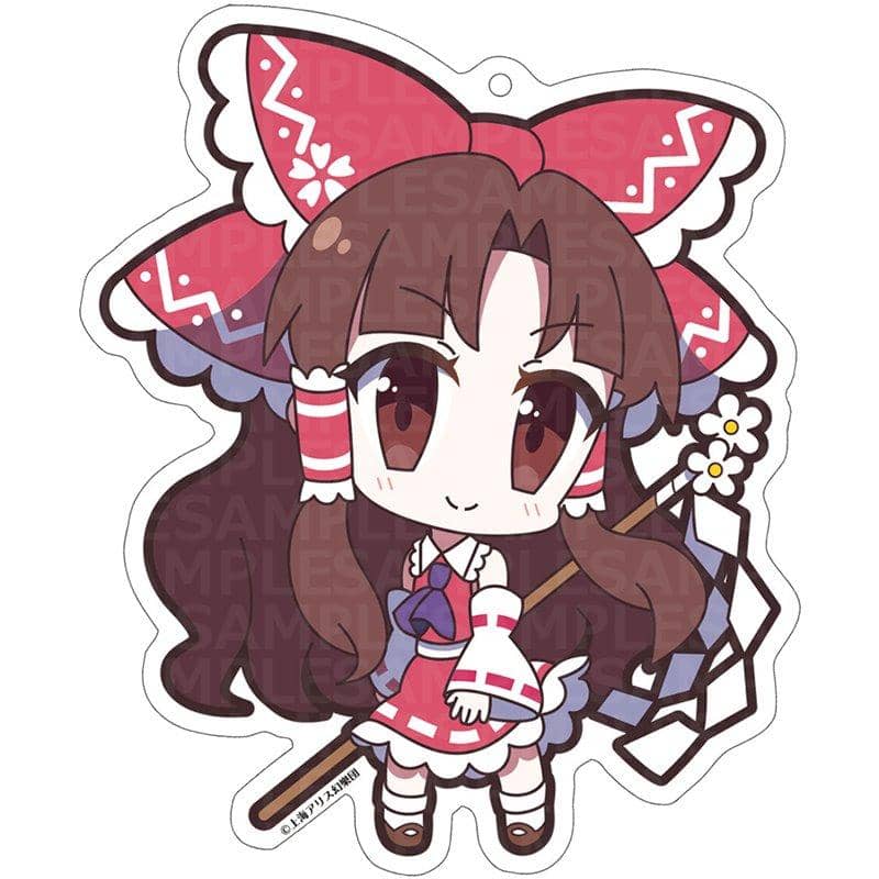 [New] Touhou Project Acrylic Keychain Yurutotoho 58 Reimu Hakurei Hanaeizuka ver. / Akiba Hobby / Izanagi Co., Ltd. Release Date: Around August 2018