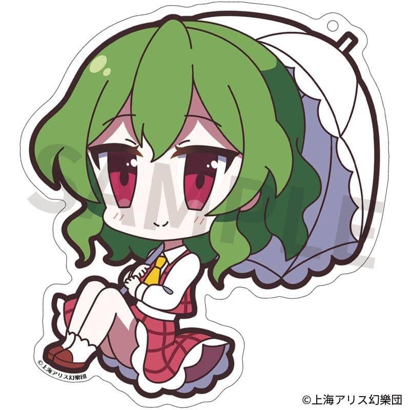 [New] Touhou Project Acrylic Keychain Yurutotoho 60 Kazami Yuka / Akiba Hobby / Izanagi Co., Ltd. Release Date: Around August 2018
