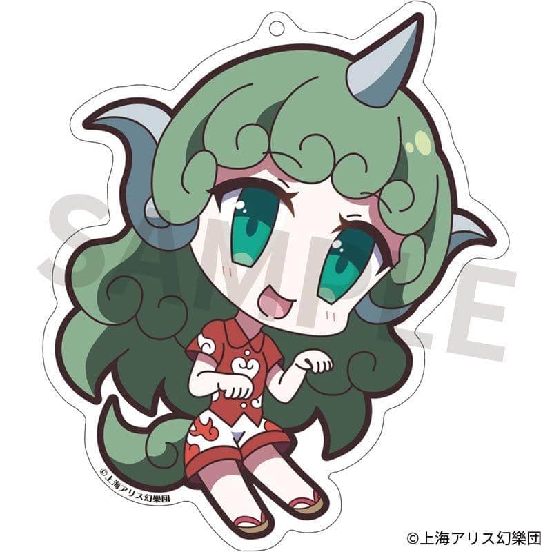 [New] Touhou Project Acrylic Keychain Yurutotoho 65 Koreino Aun / Akiba Hobby / Izanagi Co., Ltd. Release Date: Around August 2018