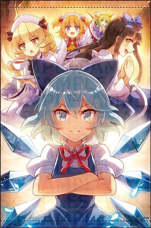 【新品】東方Project B2タペストリー 26 チルノ＆三月精＆大妖精 illust.60枚 / アキバホビー／株式会社イザナギ 発売日:2018年11月頃