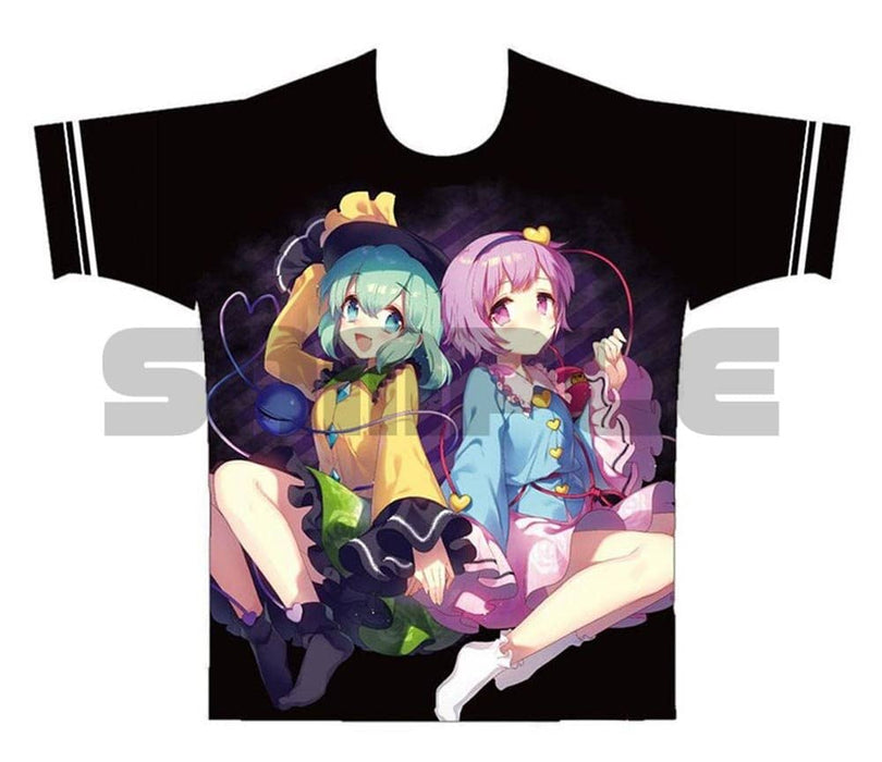 [New] Touhou Project Full Color T-shirt Satori Komeichi & Koishi illust. Masaru.jp Size XXL / Akiba Hobby / Izanagi Co., Ltd. Release Date: Around November 2018
