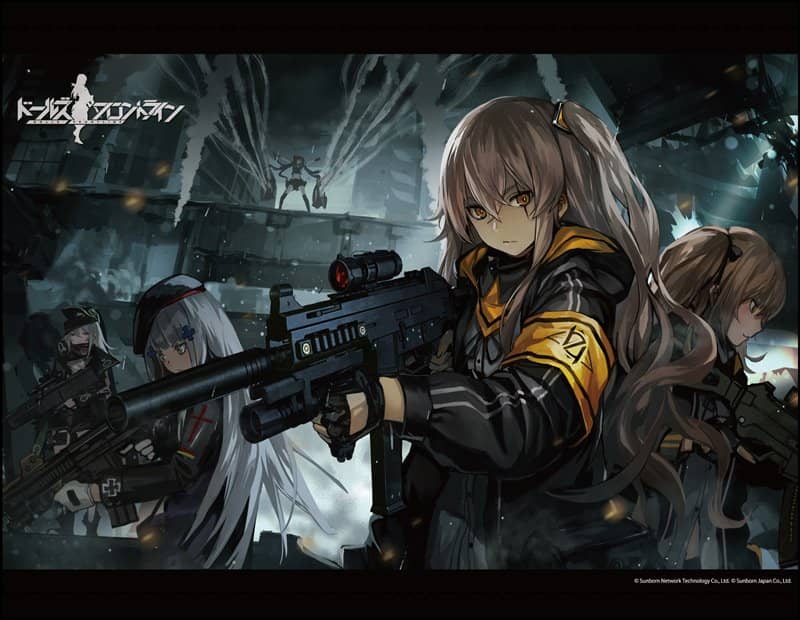 【新品】ドールズフロントライン B2タペストリー 4 CUBE作戦 / アキバホビー／株式会社イザナギ 発売日:2019年01月頃