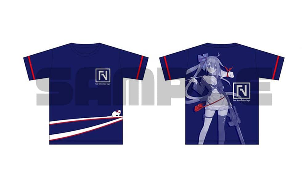 [New] Girls Frontline Full Color T-shirt 2 FAL Size M / Izanagi Release Date: Around February 2019