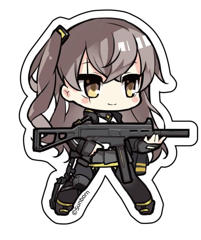 【新品】ドールズフロントライン キャラクターマグネット9 UMP45 / アキバホビー／株式会社イザナギ 発売日:2019年07月頃