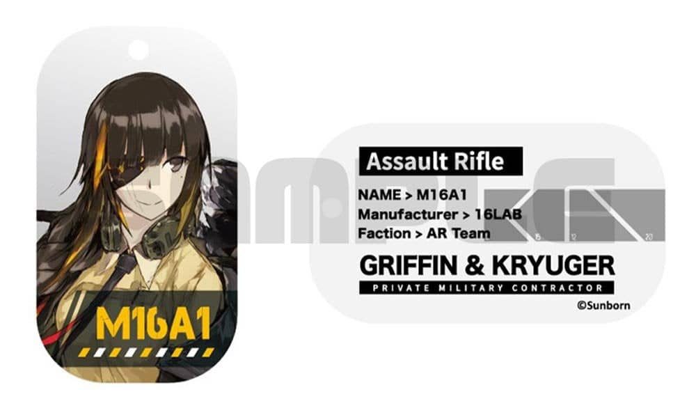 [New] Girls Frontline Tactical Doll Tag 6 M16A1 / Izanagi Release Date: Around July 2019