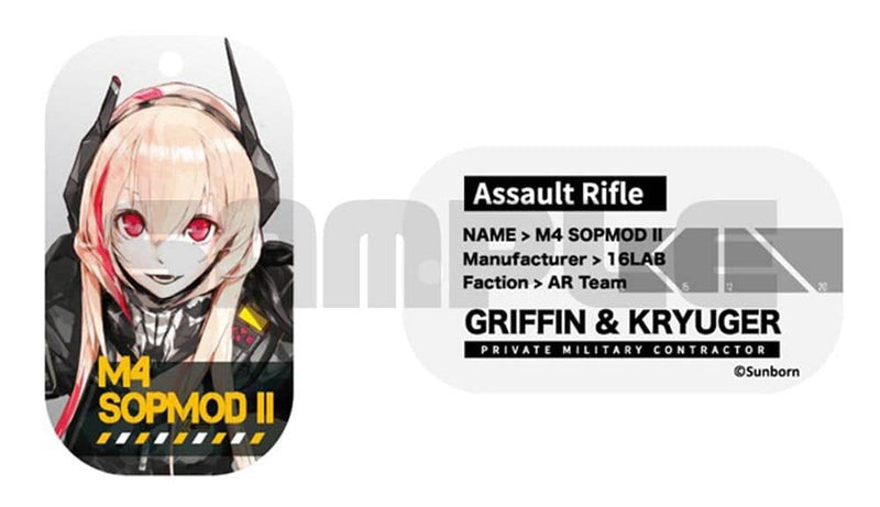 【新品】ドールズフロントライン 戰術人形專用標籤7 M4 SOPMOD II / アキバホビー／株式会社イザナギ 發售日:2019年07月左右