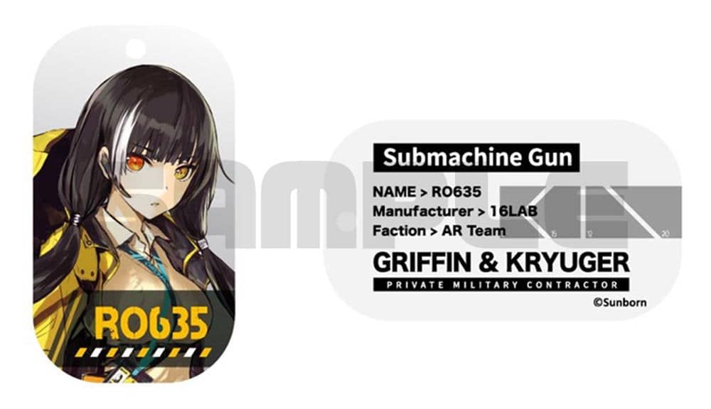 [New] Girls Frontline Tactical Doll Tag 9 RO635 / Izanagi Release Date: Around July 2019