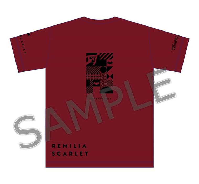 [New] Touhou Project Full Color T-shirt Remilia Scarlet illust.shnva Size XXL / Akiba Hobby / Izanagi Co., Ltd. Release Date: Around February 2020