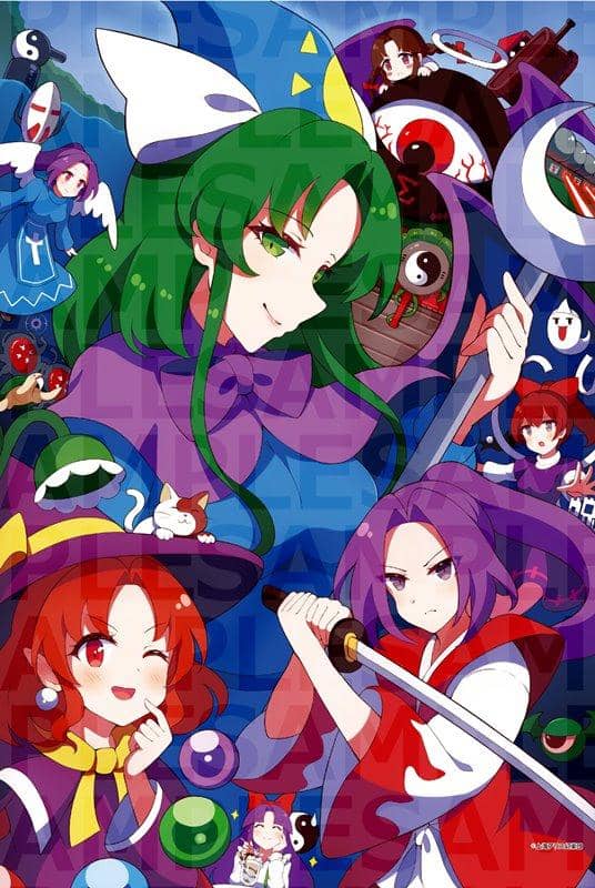 [新]东方Project B2 Tapestry 37东方风丸六图.60张 / Akiba Hobby / Izanagi Co., Ltd. 发售日期：2020年7月左右