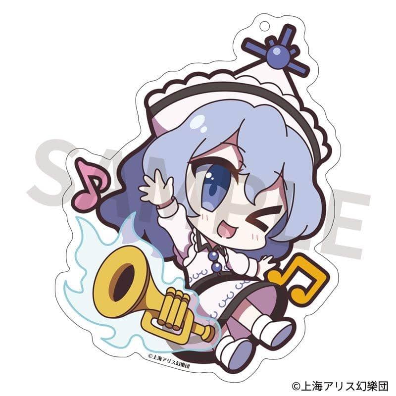 【新品】東方Project アクリルキーホルダー ゆるっととうほう 105 メルラン・プリズムリバー / アキバホビー／株式会社イザナギ 発売日:2021年04月頃