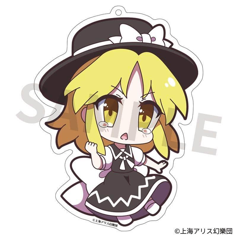 【新品】東方Project アクリルキーホルダー ゆるっととうほう 107 ユキ / アキバホビー／株式会社イザナギ 発売日:2021年04月頃