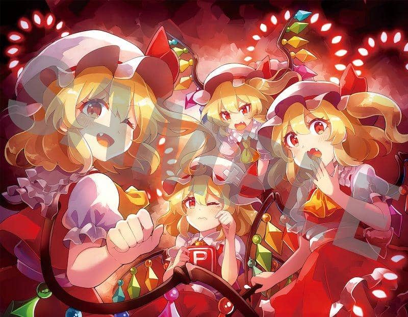 新品】東方Project B2タペストリー 45 禁忌「フォーオブアカインド