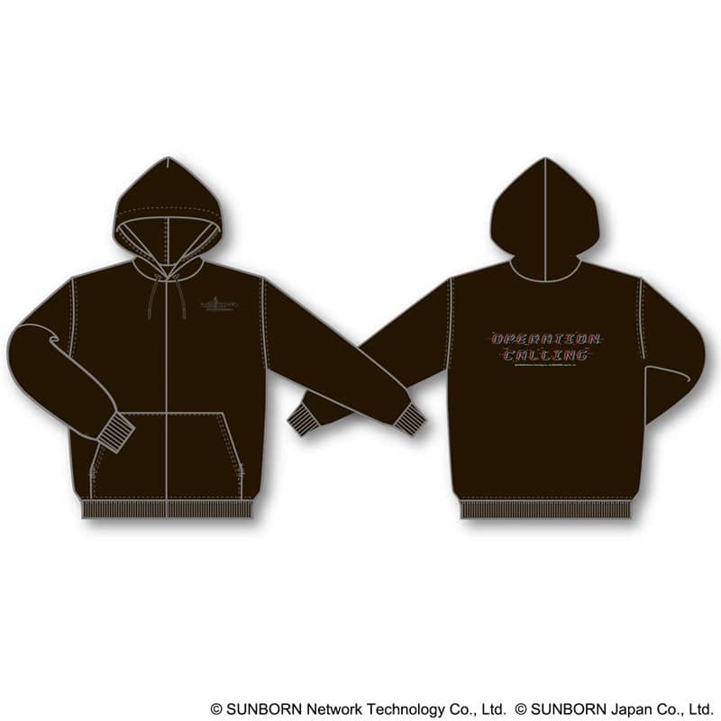 【新品】ドールズフロントライン『OPERATION CALLING』拉鍊連帽衫 XL / ビクターエンタテインメント 發售日:2020年12月左右
