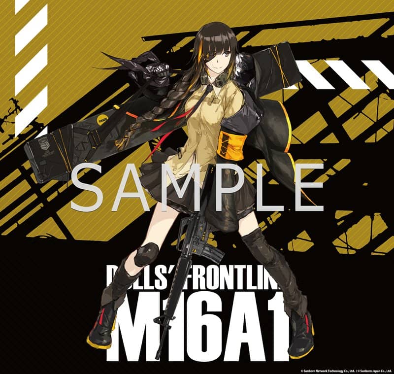 [New] 少女前线 大型正方形挂毯 M16A1 / AKIBA-HOBBY／株式会社イザナギ 发售日:2021年03月月前後