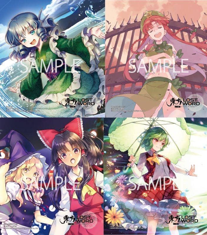 [New Product] Touhou LostWord Trading Mini Shikishi 2 1Box / Akiba Hobby / Izanagi Corporation Release Date: Around April 2021