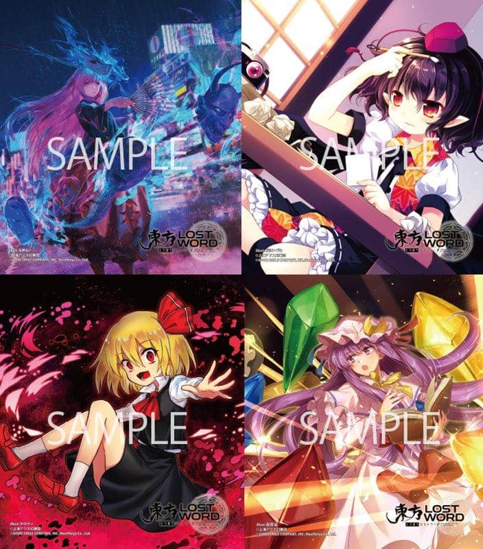 [New Product] Touhou LostWord Trading Mini Shikishi 2 1Box / Akiba Hobby / Izanagi Corporation Release Date: Around April 2021