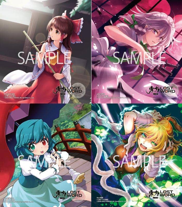 [New] Touhou LostWord Trading Mini Shikishi 3 1Box / Akiba Hobby / Izanagi Co., Ltd. Release Date: Around April 2021