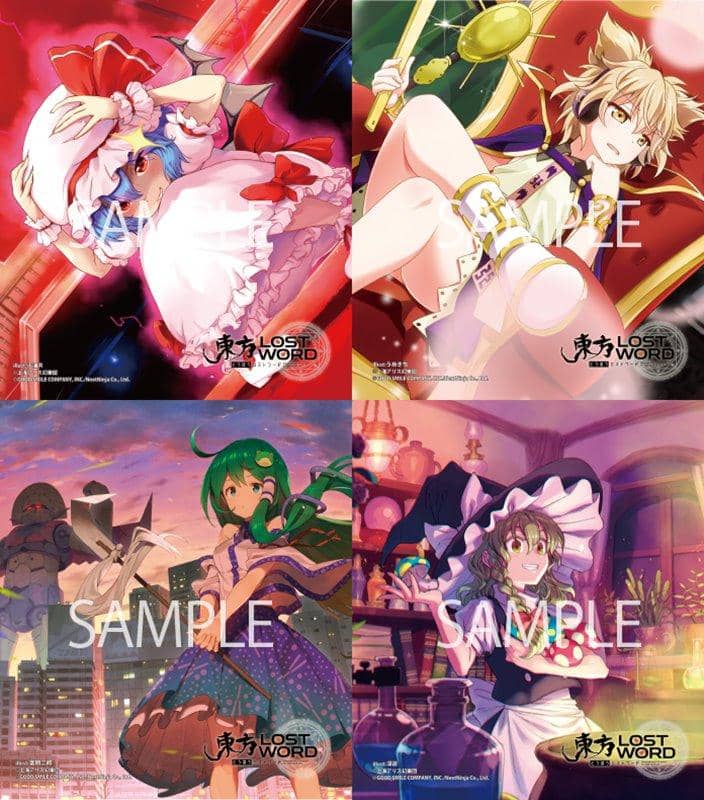 [New] Touhou LostWord Trading Mini Shikishi 3 1Box / Akiba Hobby / Izanagi Co., Ltd. Release Date: Around April 2021