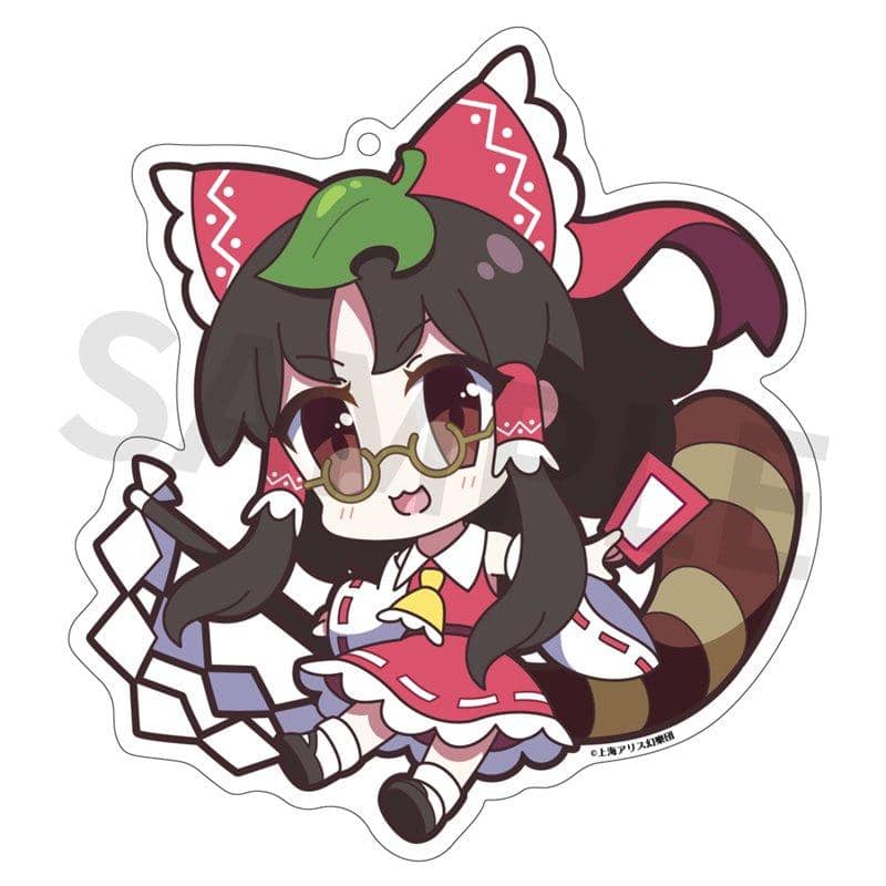 【新品】東方Project アクリルキーホルダー ゆるっととうほう 111 博麗霊夢(マミゾウ) / アキバホビー／株式会社イザナギ 発売日:2021年08月頃